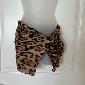 Cheetah Bikini Wrap